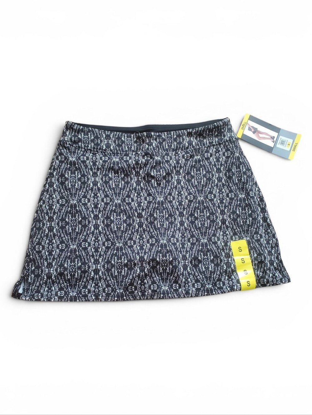 NEW Tranquility Skort Skirt Rhombi Black Women's Size Small Athletic